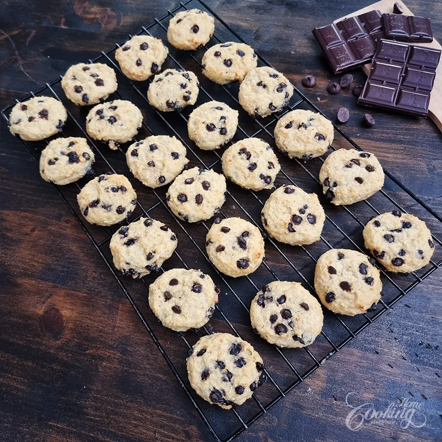 Cottage Cheese Chocolate Chip Cookies - step13