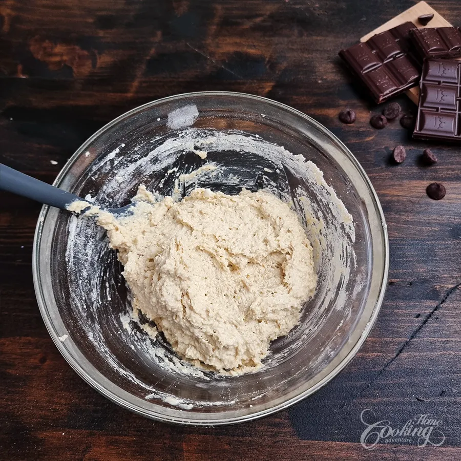 Cottage Cheese Chocolate Chip Cookies - step6