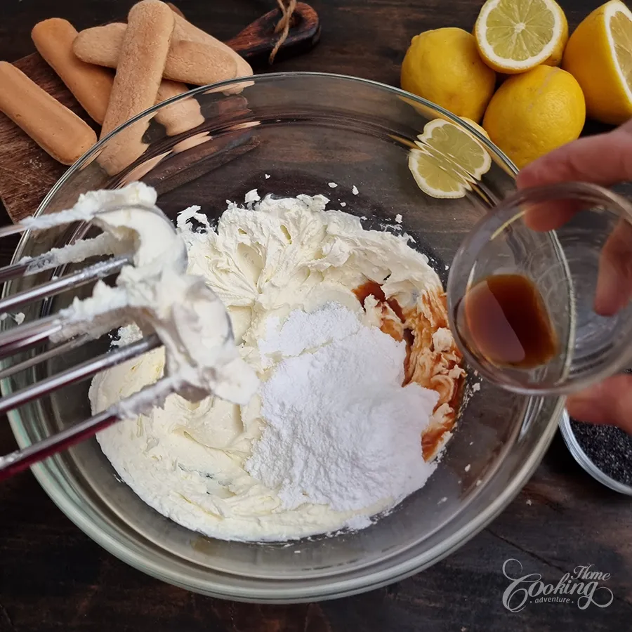 Ladyfinger Lemon Poppy Seed Roll step12