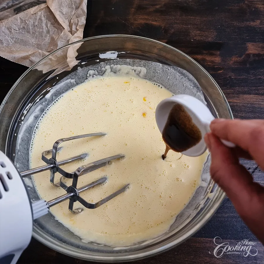 Loaf Basque Burnt Cheesecake - step4