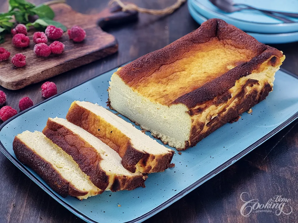 Loaf Pan Basque Burnt Cheesecake - main1