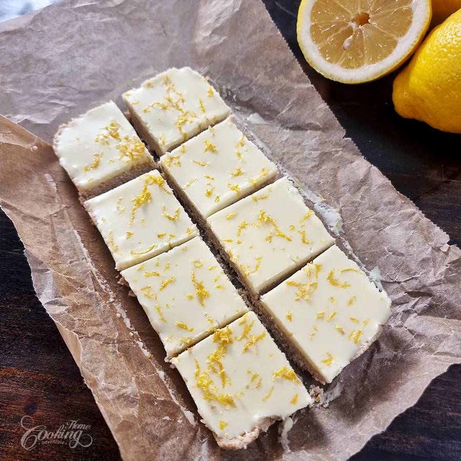 No-Bake Lemon Bars - step16