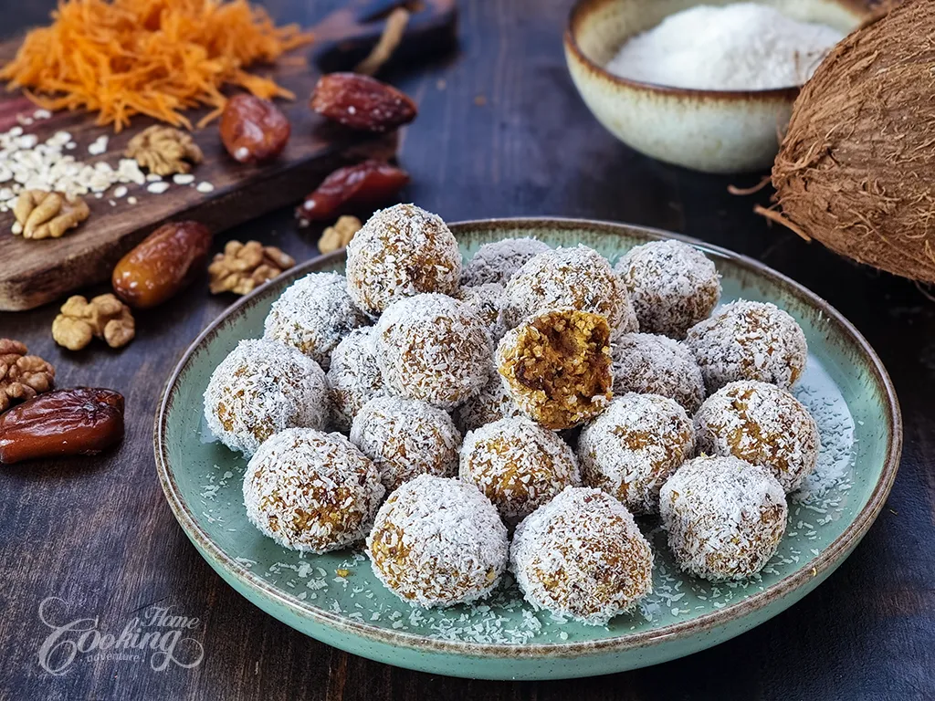 No-bake carrot cake truffles