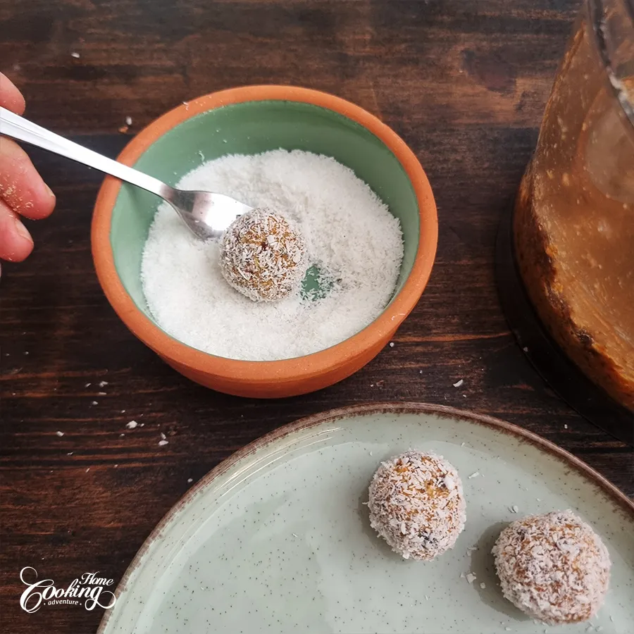 No-bake carrot cake truffles - step8
