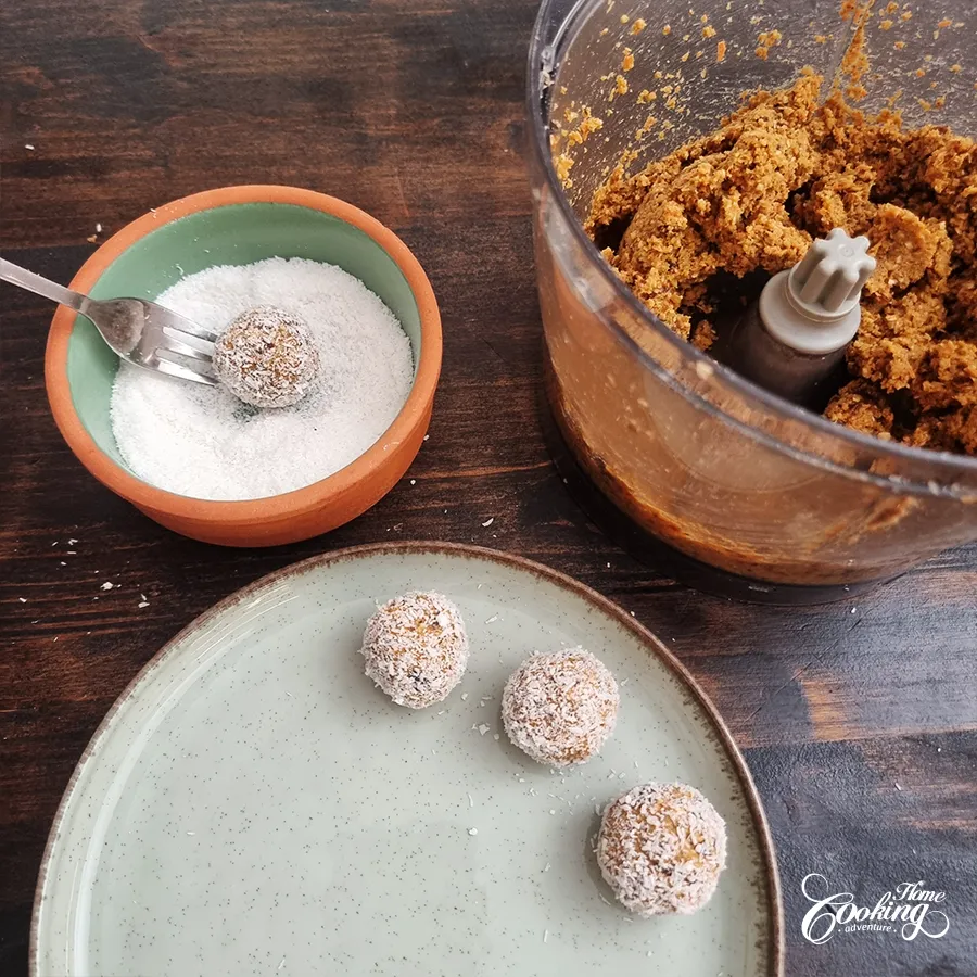 No-bake carrot cake truffles - step9