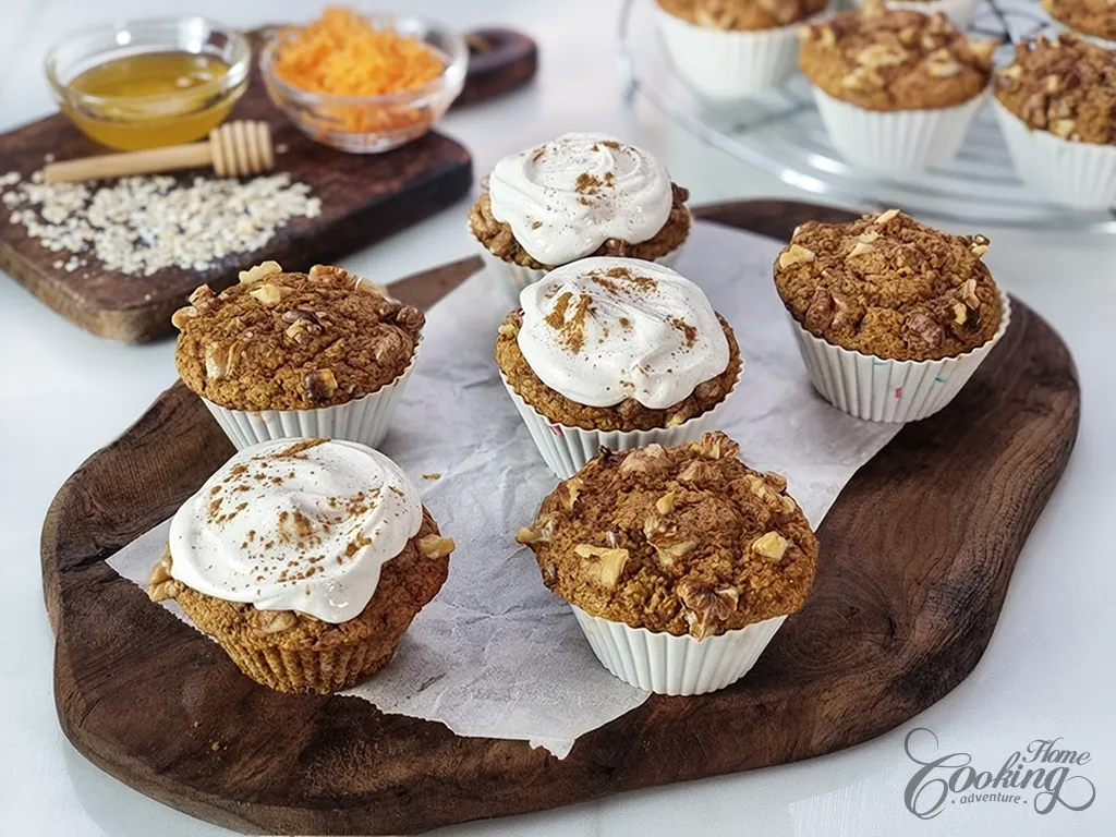 oatmeal carrot cake muffins-main1