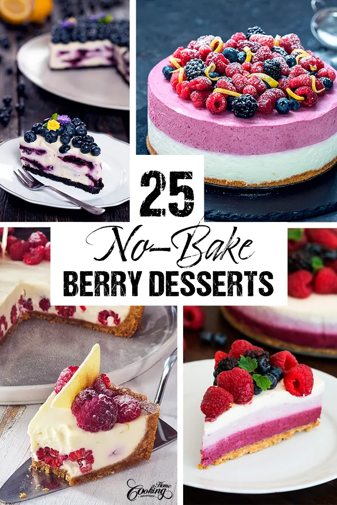 25 No-Bake Berry Desserts