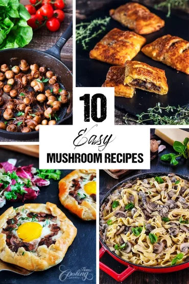 10 Easy Mushroom Recipes - vertical