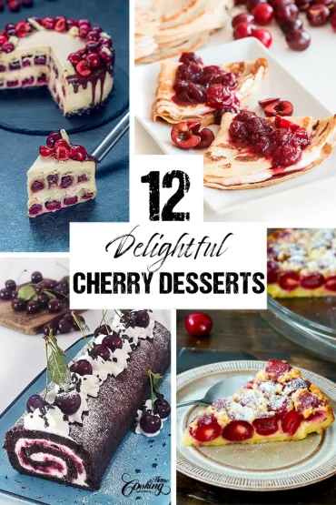 12 Delightful Cherry Desserts - vertical