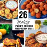 26 Healthy Patties, Fritters and Protein Balls - vertical
