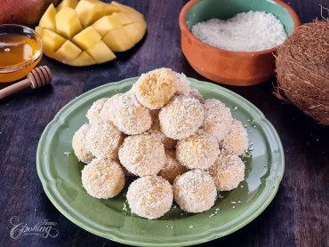 Mango Coconut Truffles