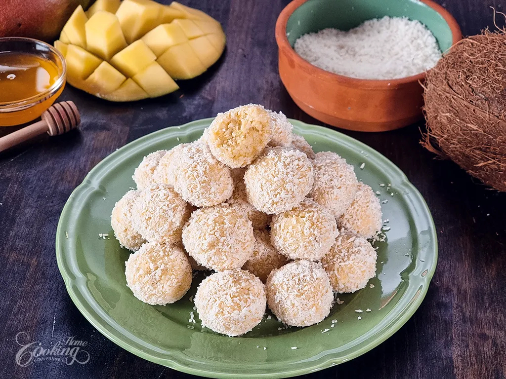 Mango Coconut Truffles