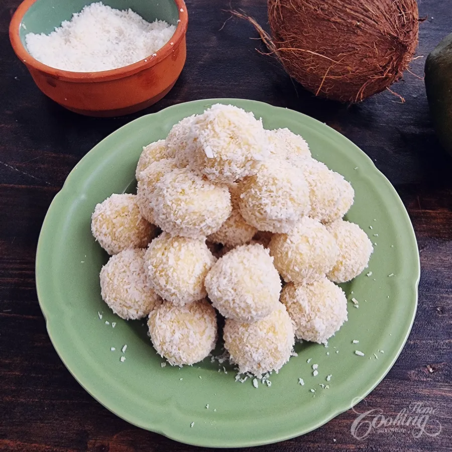 Mango Coconut Truffles - step16