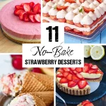 11 Easy No-Bake Strawberry Desserts - vertical