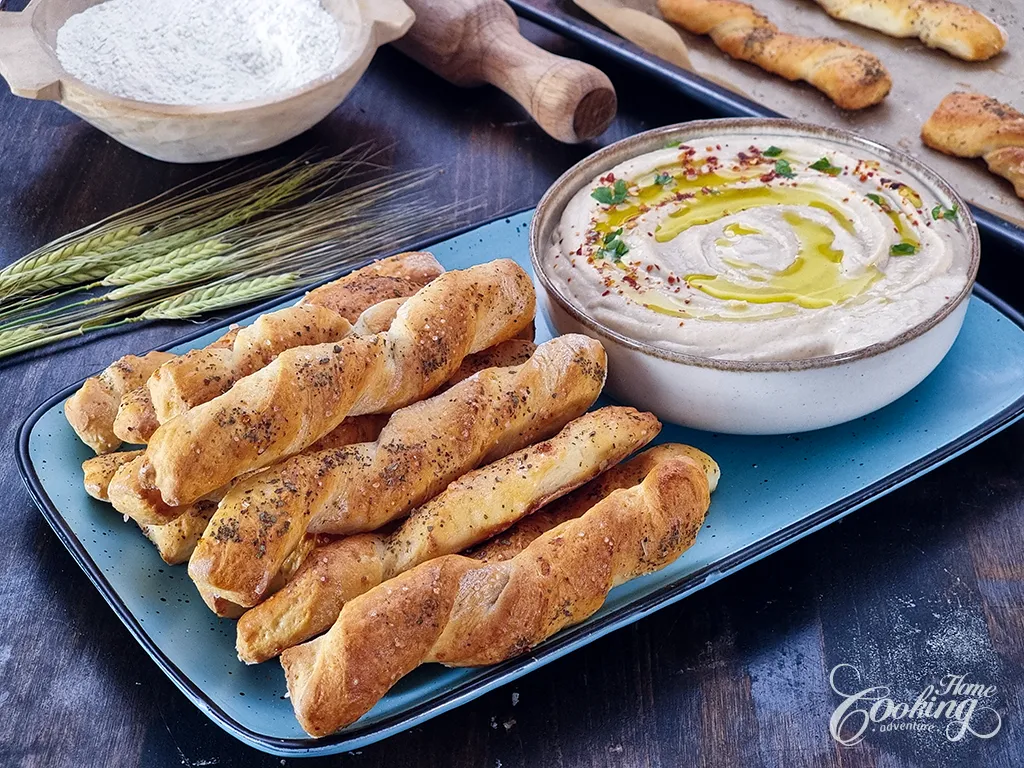 Cottage Cheese Greek Yogurt Breadsticks