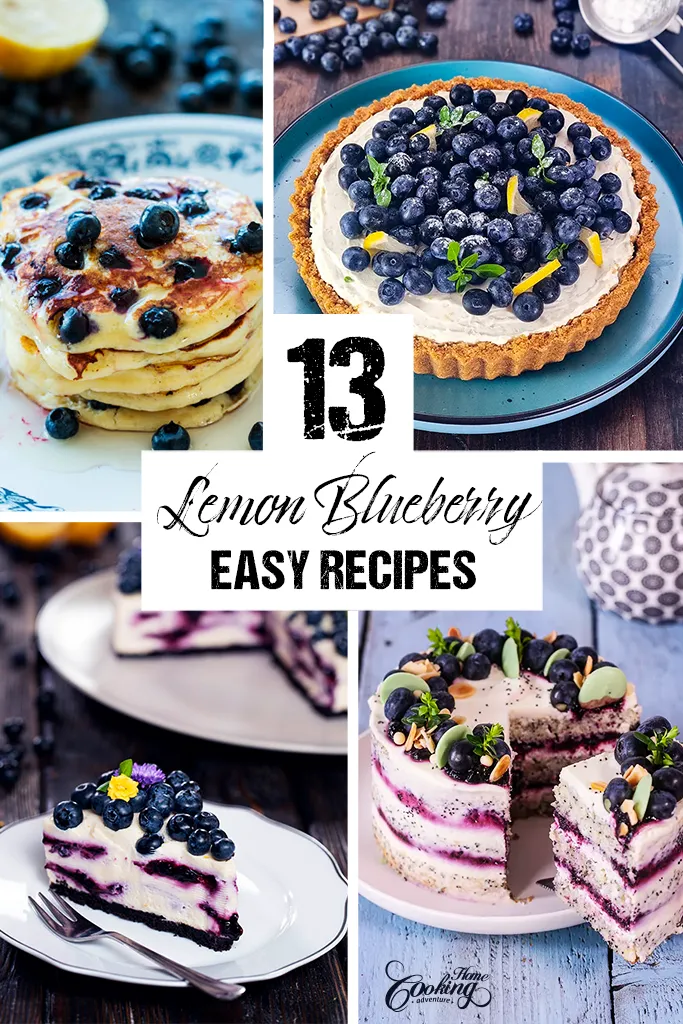 13 Easy Lemon Blueberry Recipes