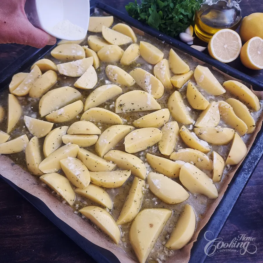 Greek Lemon Roasted Potatoes - step11