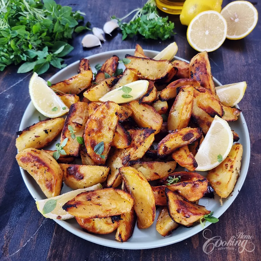 Greek Lemon Roasted Potatoes - step12