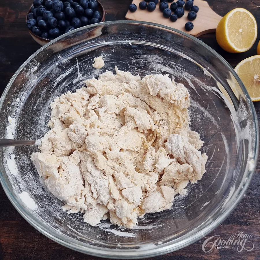 Lemon Blueberry Scones - No Refined Sugar - step5