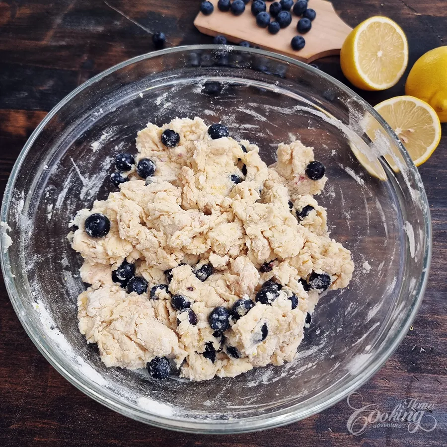 Lemon Blueberry Scones - No Refined Sugar - step7
