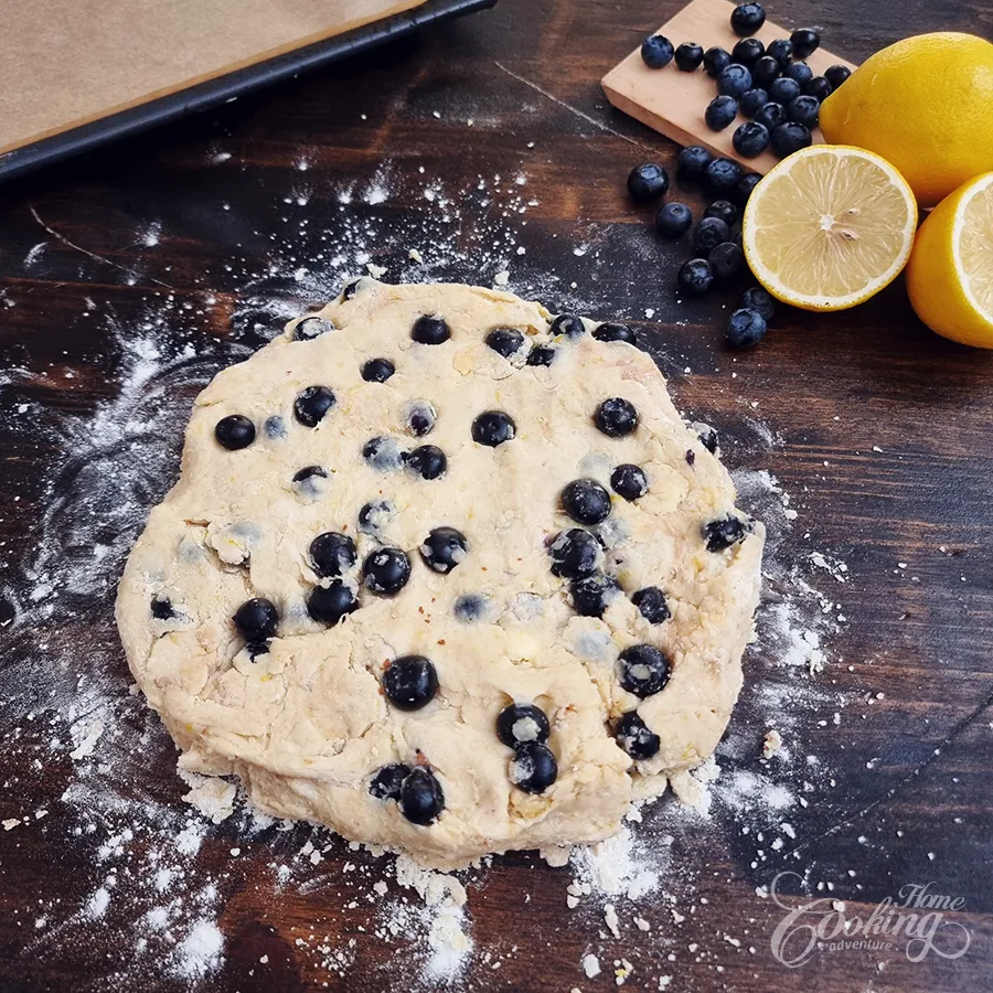 Lemon Blueberry Scones - No Refined Sugar - step8