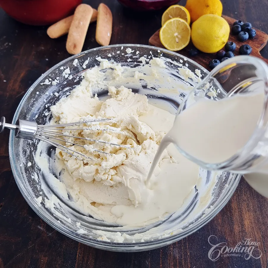 Lemon Blueberry Tiramisu - step15