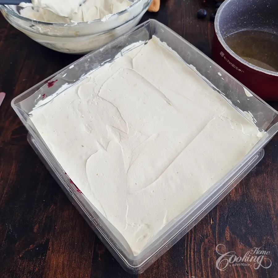 Lemon Blueberry Tiramisu - step25