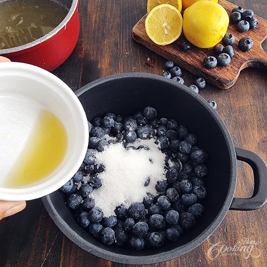 Lemon Blueberry Tiramisu - step6