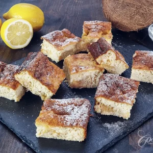 Lemon Coconut Yogurt Cake