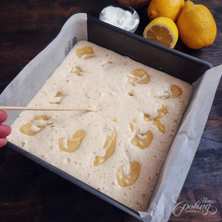 Lemon Coconut Yogurt Cake - step22