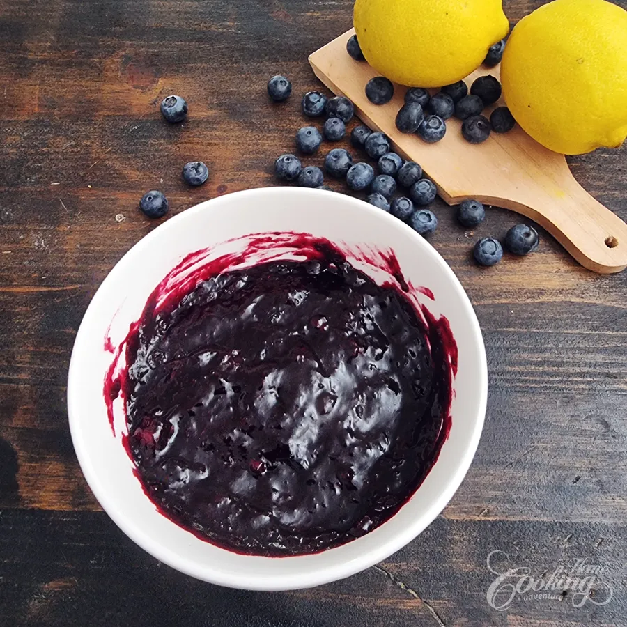 No-Bake Blueberry Lemon Tart - step14