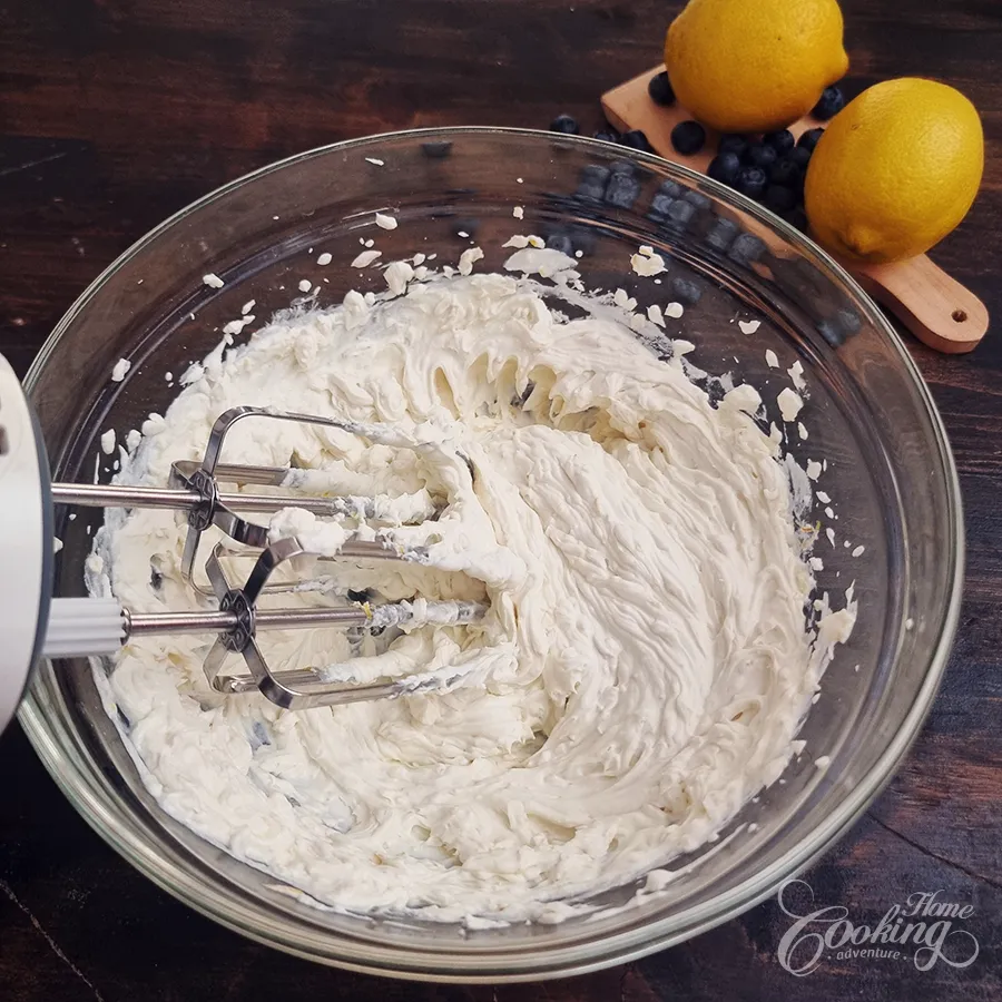 No-Bake Blueberry Lemon Tart - step19