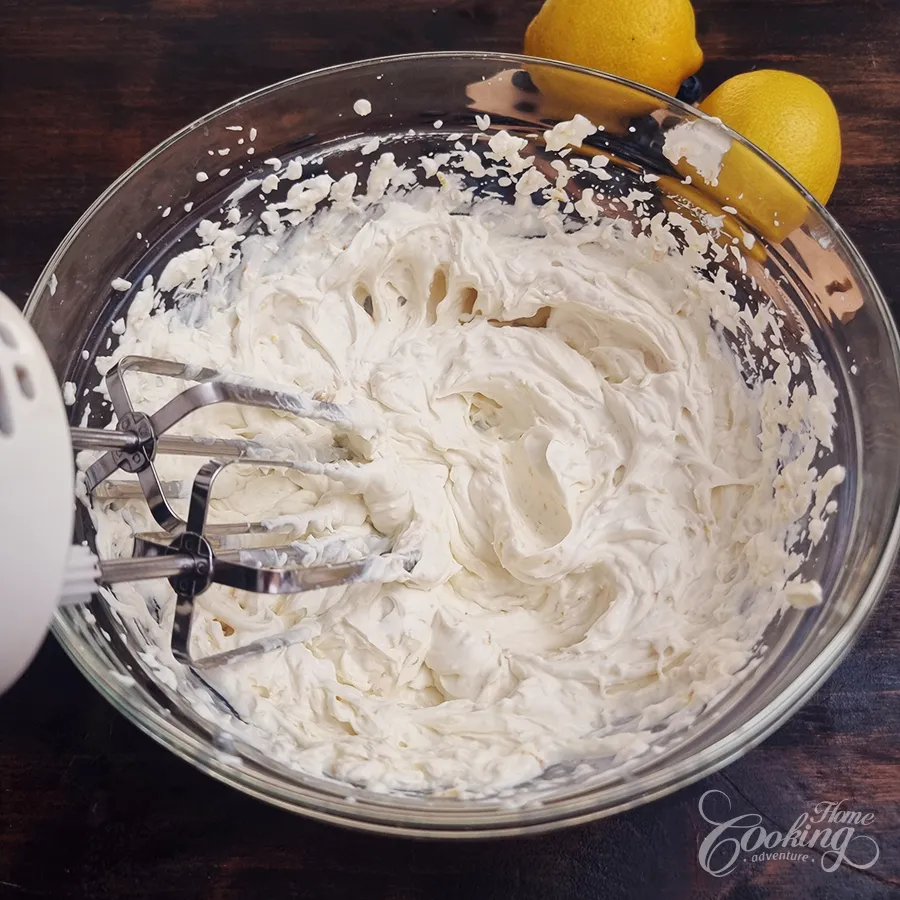 No-Bake Blueberry Lemon Tart - step21