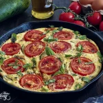 Zucchini Tomato Fritatta