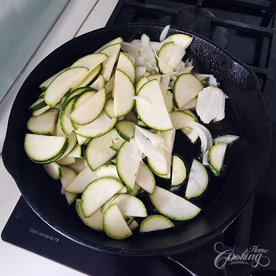 Zucchini Tomato Fritatta - step3