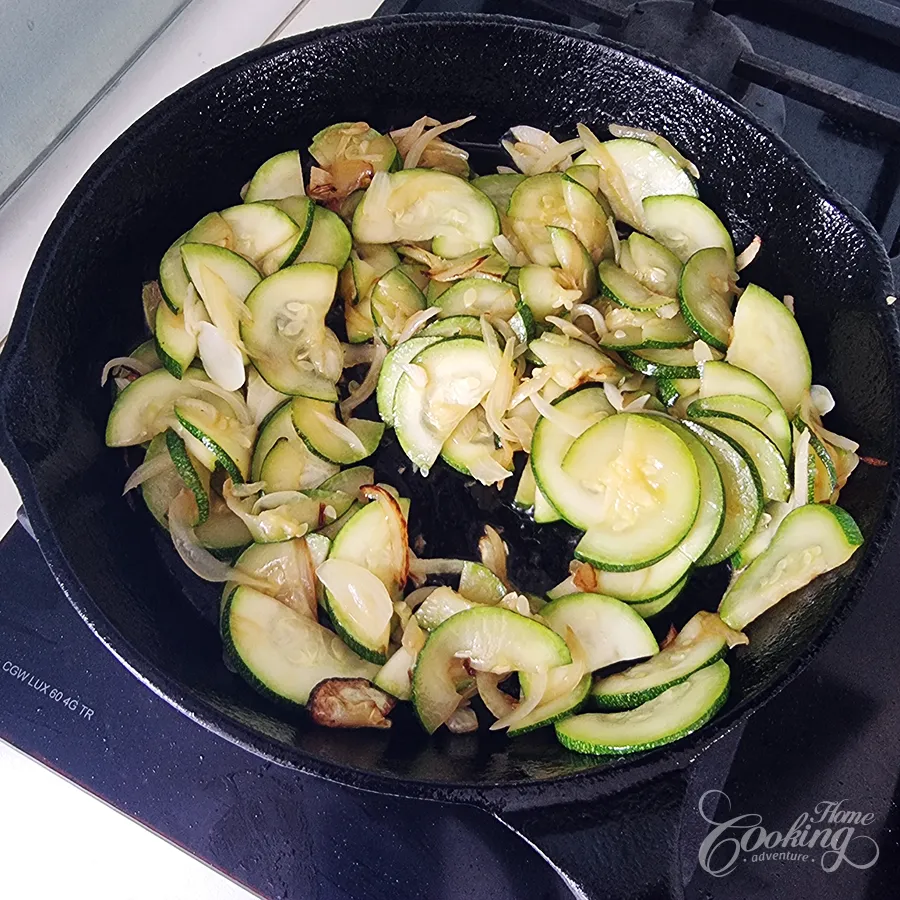 Zucchini Tomato Fritatta - step4