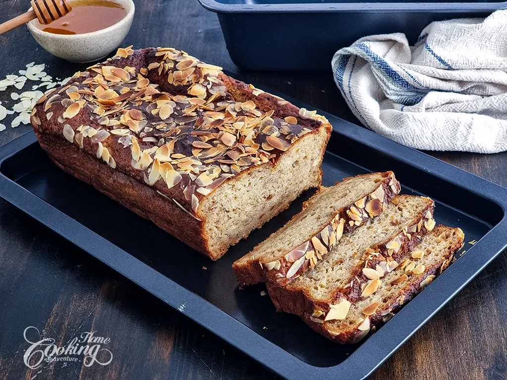 cottage cheese banana bread - no refined sugar