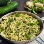 creamy zucchini pasta