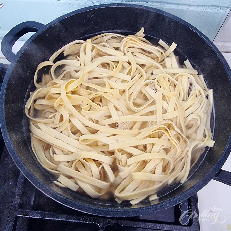 creamy zucchini pasta - step11