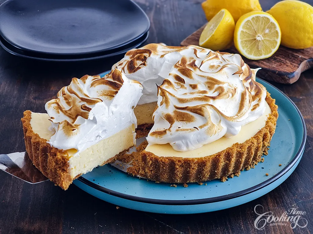 No-Bake Lemon Meringue Tart - main2
