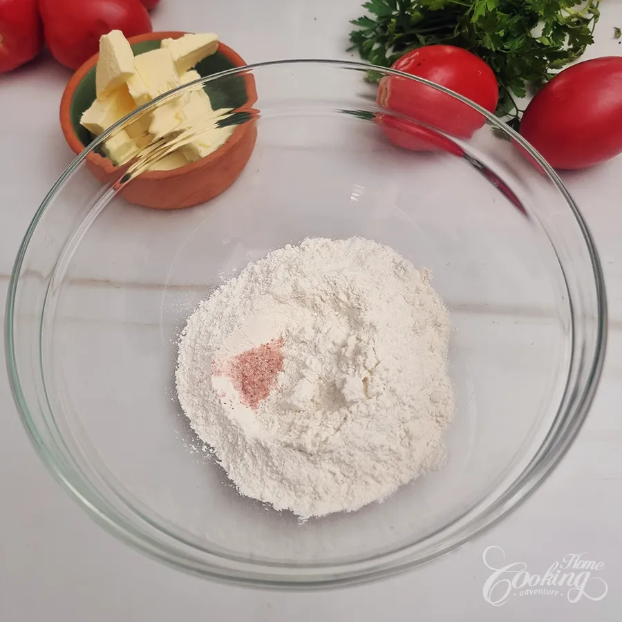 Tomato Galette - step1