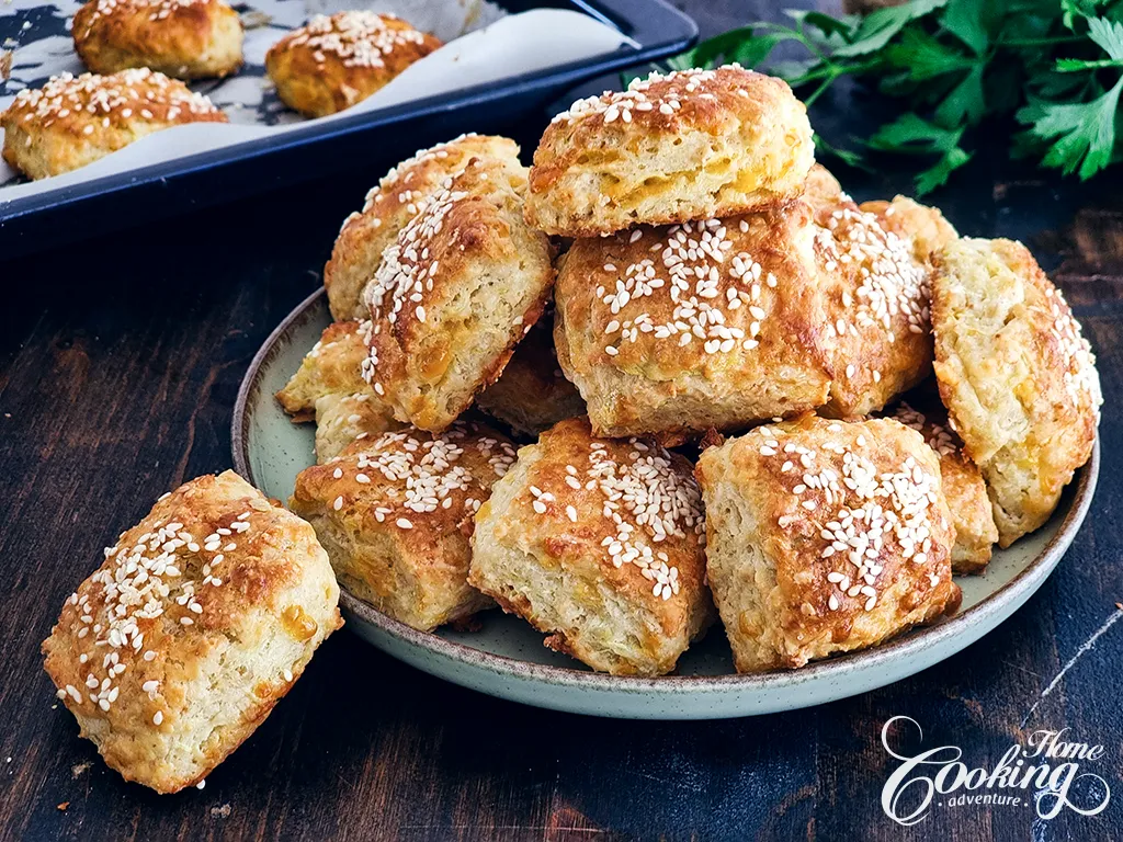 Zucchini Cheese Biscuits