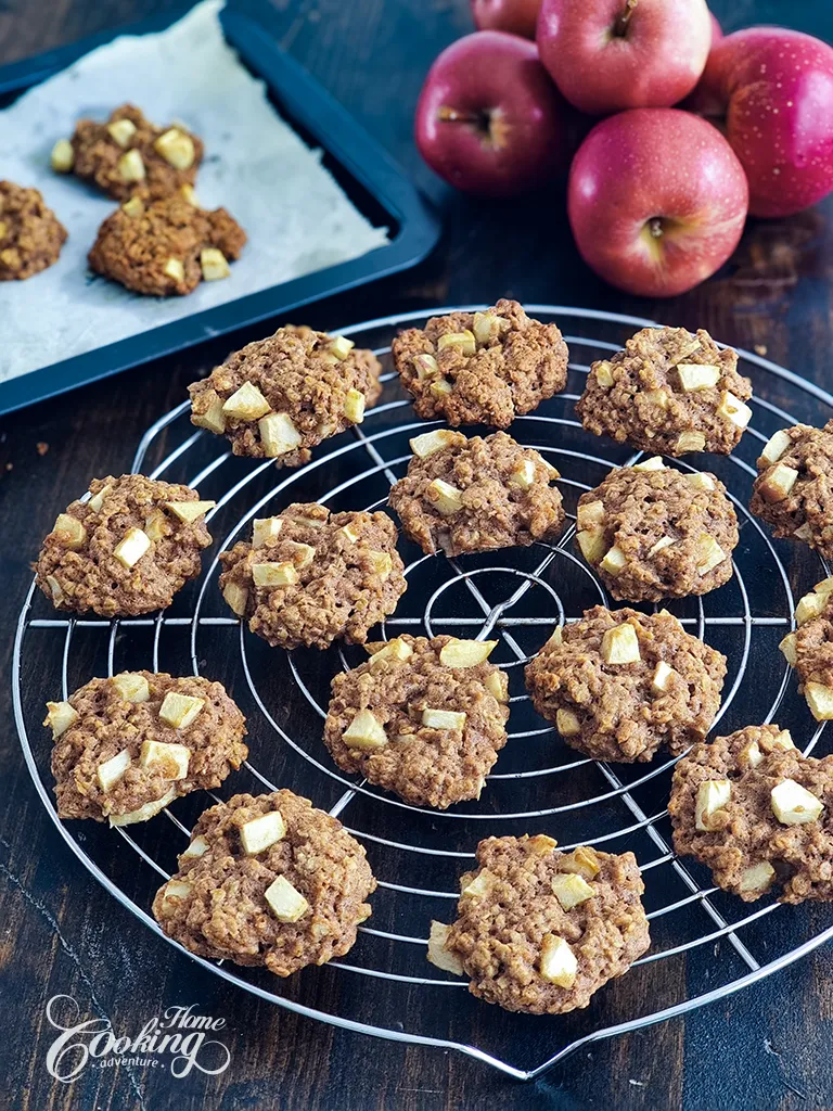 Apple Oatmeal Cookies