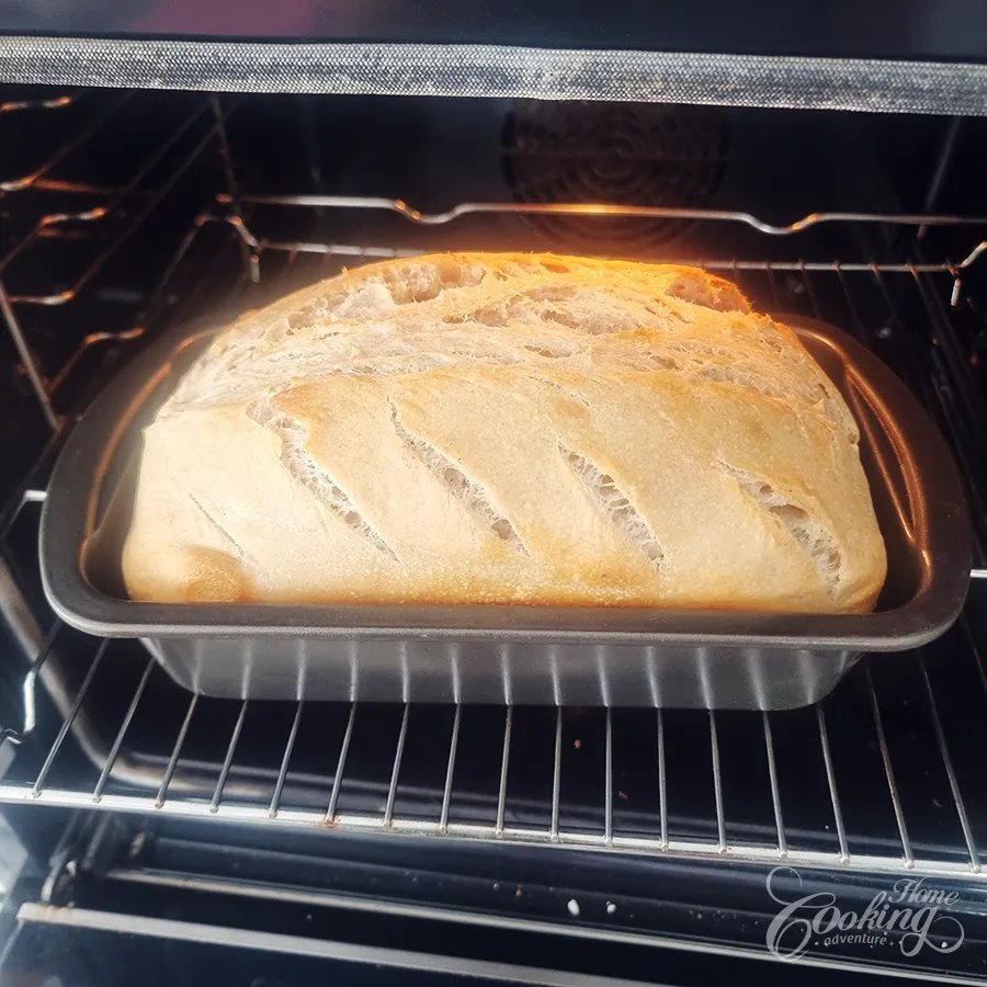 easy sourdough loaf pan - step31