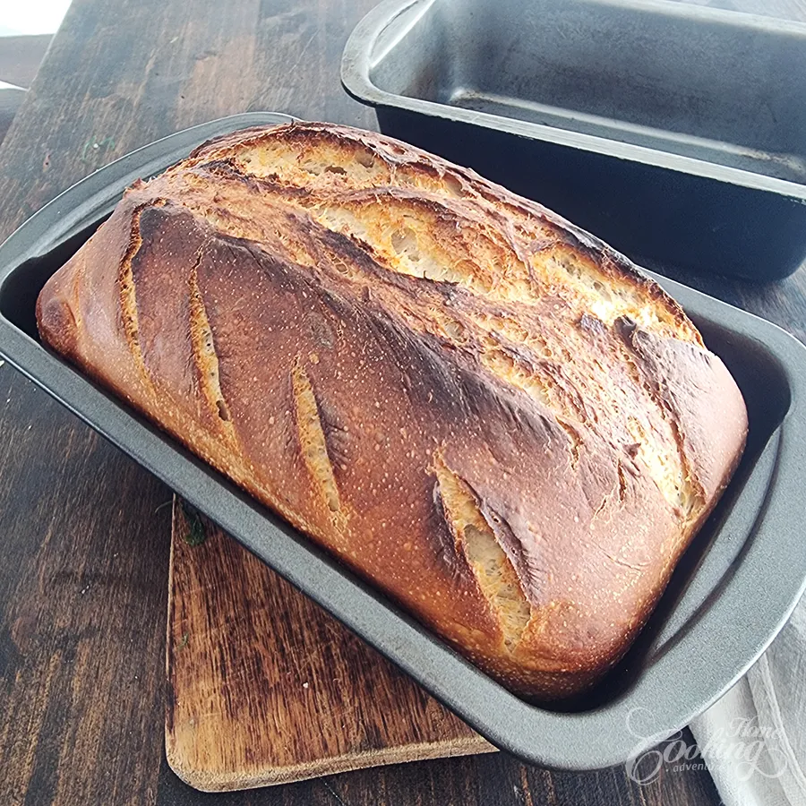 easy sourdough loaf pan - step33